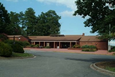 The Visitors Center at George Washington Birthplace National Monument. Click for full size. The Visitors Center at George Washington Birthplace National Monument image. Click for full size.
