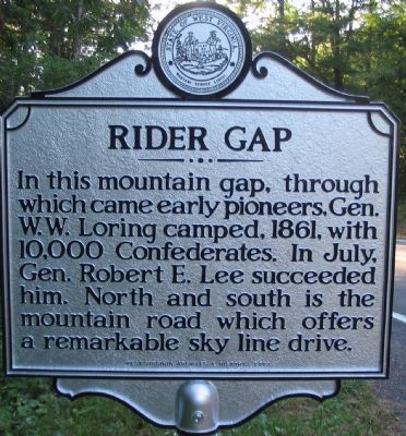 Rider Gap Marker image. Click for full size.