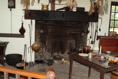 Interior of Colonial Kitchen image. Click for full size.