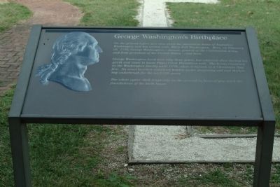 George Washington’s Birthplace Marker. Click for full size. George Washington’s Birthplace Marker image. Click for full size.
