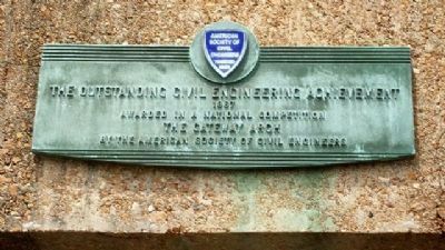 Outstanding Civil Engineering Achievement Marker image. Click for full size.