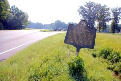 Sherman at Harris� Quarters Marker image. Click for full size.