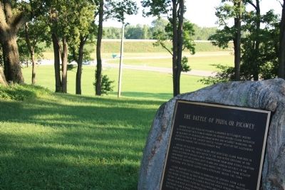 The Battle of Piqua, or Picawey Marker. Click for full size. The Battle of Piqua, or Picawey Marker image. Click for full size.