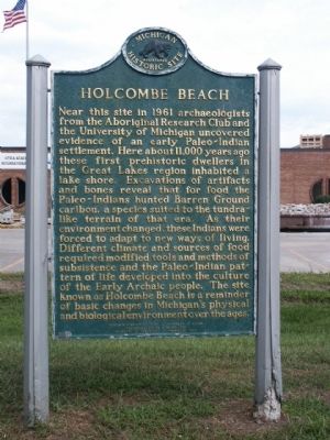 Holcombe Beach Marker image. Click for full size.