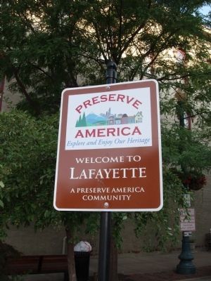 "Preserve America" - Sign image. Click for full size.