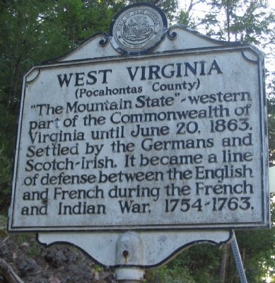 West Virginia Side. Click for full size. West Virginia Side image. Click for full size.