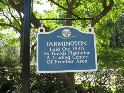 Farmington Marker. Click for full size. Farmington Marker image. Click for full size.