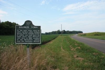 Solomon Town Marker. Click for full size. Solomon Town Marker image. Click for full size.
