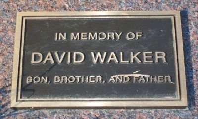 David Walker Memorial at Immigrant Park image. Click for full size.