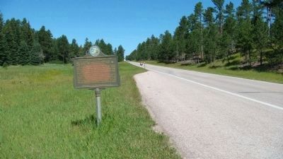 Civilian Conservation Corps Camp Marker. Click for full size. Civilian Conservation Corps Camp Marker image. Click for full size.