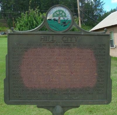 Hill City Marker image. Click for full size.