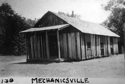 Mechanicsville School image. Click for full size.