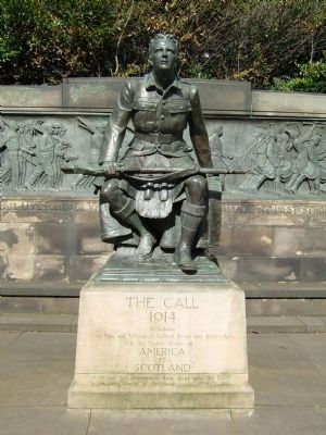 Scottish-American War Memorial Statue image. Click for full size.