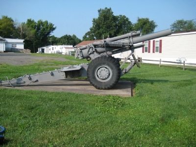 155 MM Howitzer at Whitehouse American Legion Post 284. Click for full size. 155 MM Howitzer at Whitehouse American Legion Post 284 image. Click for full size.