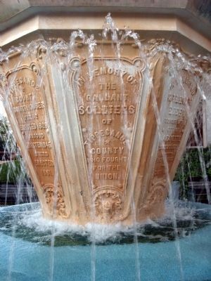 'Civil War Section' - - General Lafayette - Fountain Marker image. Click for full size.