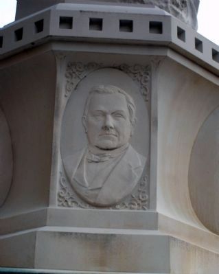 Left Side Relief - - 'John Purdue' image. Click for full size.