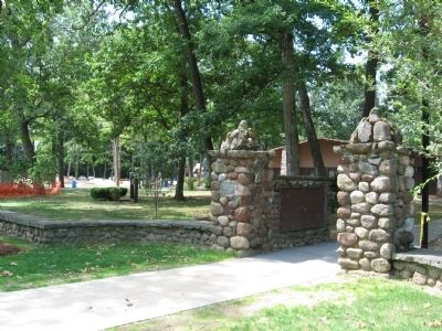 Rockwell Park Playground Entrance. Click for full size. Rockwell Park Playground Entrance image. Click for full size.