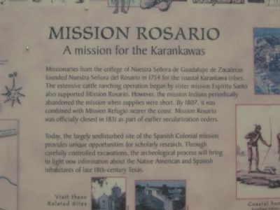 Mission Rosario Marker image. Click for full size.