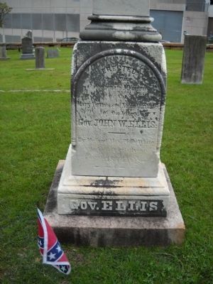 Grave of Gov. John Ellis image. Click for full size.