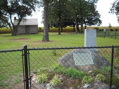 Marker in Chicora Cemetery image. Click for full size.