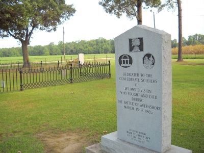 Confederate Soldiers of McLaws Division Marker image. Click for full size.