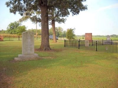 Marker in Chicora Cemetery image. Click for full size.