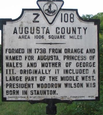 Augusta County Side. Click for full size. Augusta County Side image. Click for full size.