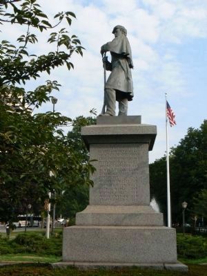 White Plains Soldiers' Memorial image. Click for full size.
