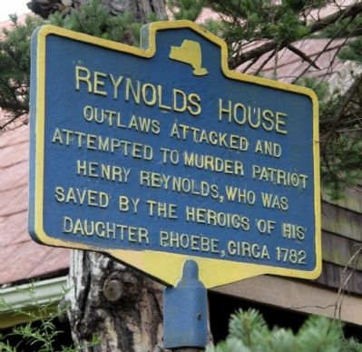 Reynolds House Marker image. Click for full size.