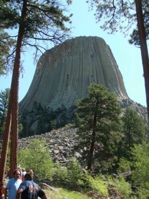 Devils Tower. Click for full size. Devils Tower image. Click for full size.