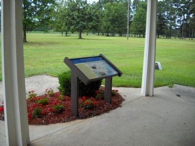 Marker on Bentonville Battlefield. Click for full size. Marker on Bentonville Battlefield image. Click for full size.
