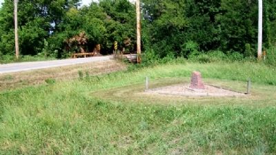 Sante Fe Trail Marker. Click for full size. Sante Fe Trail Marker image. Click for full size.