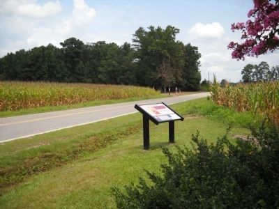 Confederate North Carolina Junior Reserve Line Marker image. Click for full size.