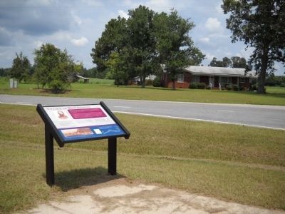 Marker on the Bentonville Battlefield image. Click for full size.