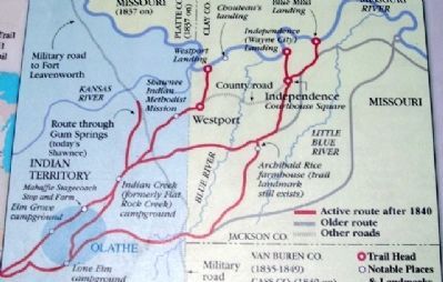 Roads To The West Marker. Click for full size. Roads To The West Marker image. Click for full size.
