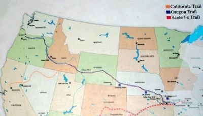 Roads To The West Marker. Click for full size. Roads To The West Marker image. Click for full size.
