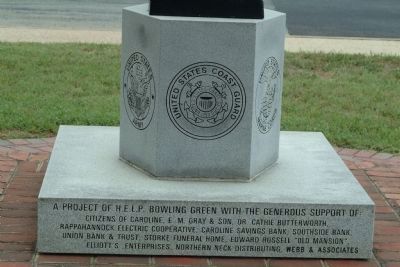 Caroline Veterans Memorial Marker image. Click for full size.