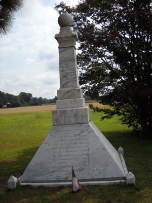 The Goldsboro Rifles Monument image. Click for full size.