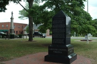 The People of Caroline County Marker. Click for full size. The People of Caroline County Marker image. Click for full size.