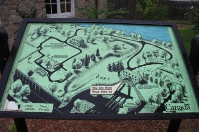 Fort Amherstburg (Fort Malden) Display Panel image. Click for full size.