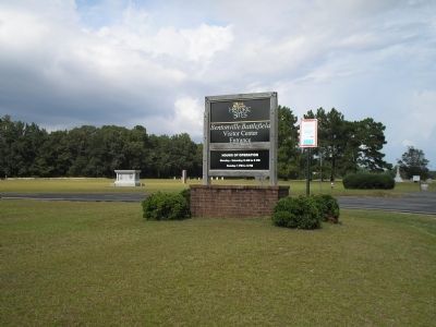 Bentonville Battlefield Visitor Center image. Click for full size.
