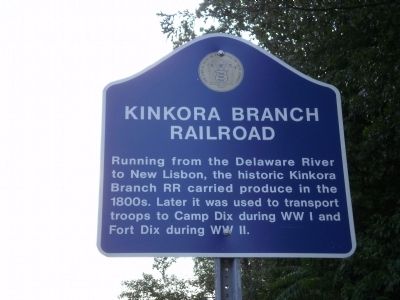 Kinkora Branch Railroad Marker image. Click for full size.