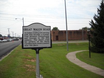 Marker in Walnut Cove image. Click for full size.