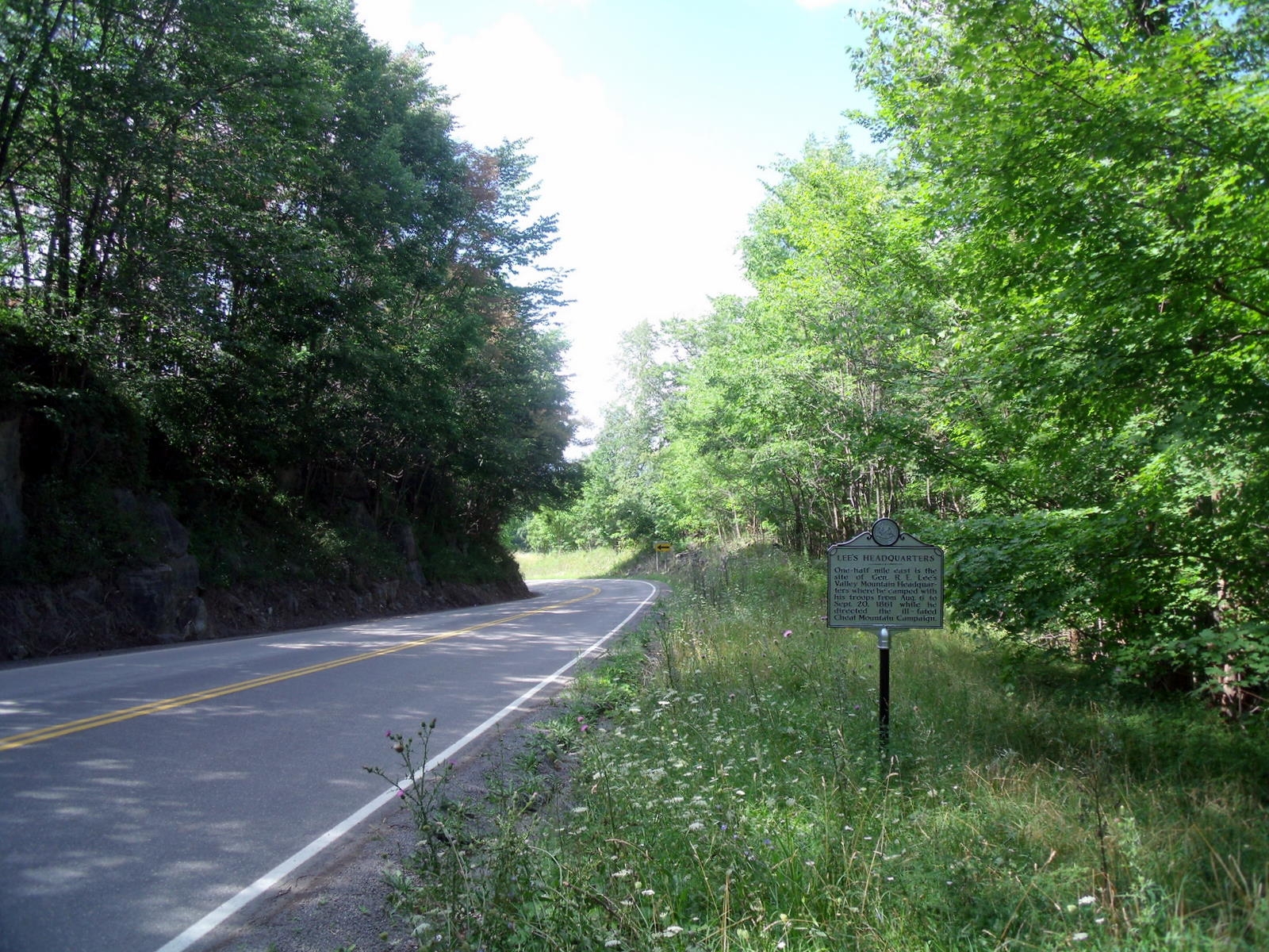 Seneca Trail US Rt 219 (facing north)