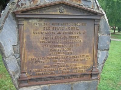 Boone Expedition for Kentucky Marker. Click for full size. Boone Expedition for Kentucky Marker image. Click for full size.
