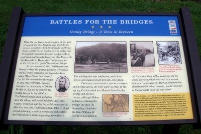 Battles For The Bridges CWT Marker image. Click for full size.