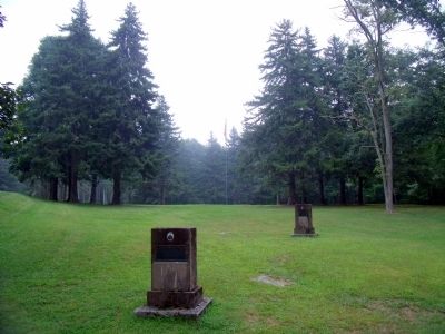 Droop Mountain Monuments image. Click for full size.