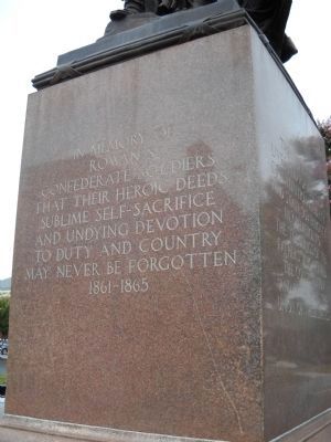 Salisbury Confederate Memorial image. Click for full size.