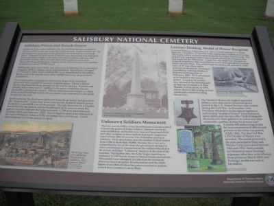 Salisbury National Cemetery Marker image. Click for full size.
