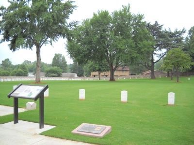 Salisbury National Cemetery Marker. Click for full size. Salisbury National Cemetery Marker image. Click for full size.
